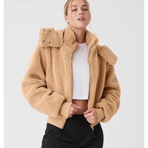 ALO foxy sherpa jacket XS
